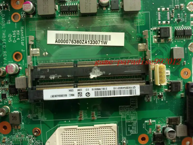Placă de bază Toshiba 31BL7MB0010