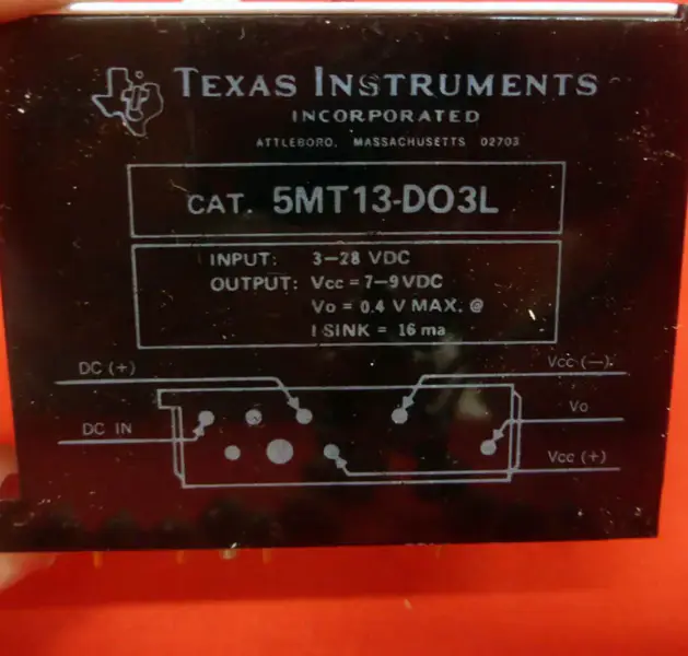 INSTRUMENTE TEXAS 5MT13-D03L