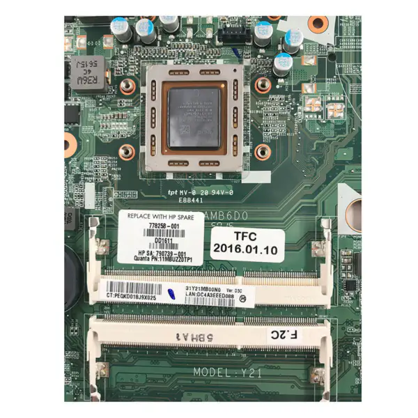 Placa de bază HP 778258-501