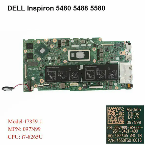 Placa de bază Dell 097N99