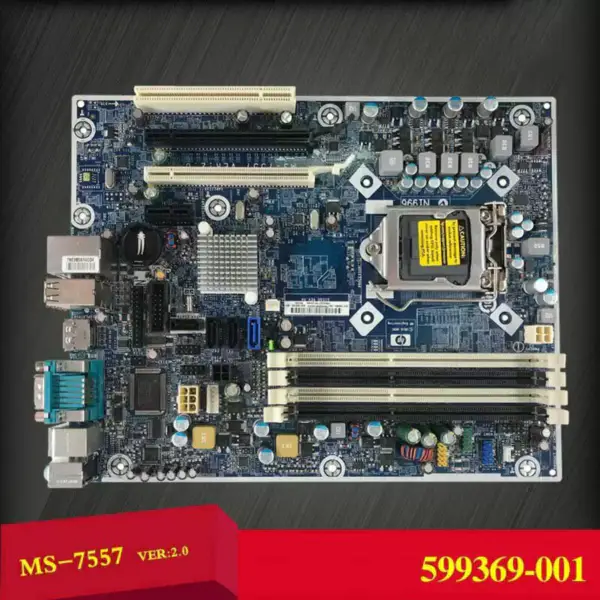 HP 599169-001599369-001 Placă de bază Z200 SFF 8100 Elite