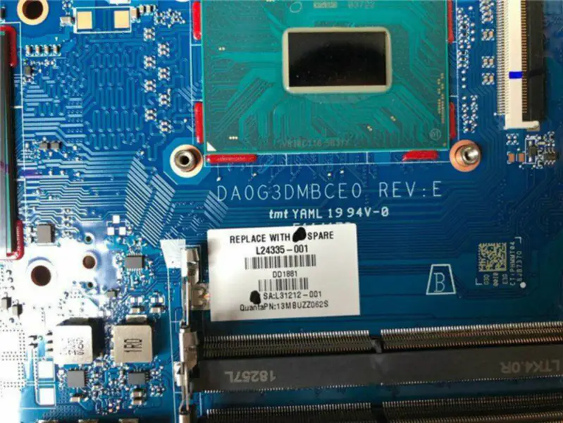 Placa de bază HP 13MBUZZ062S
