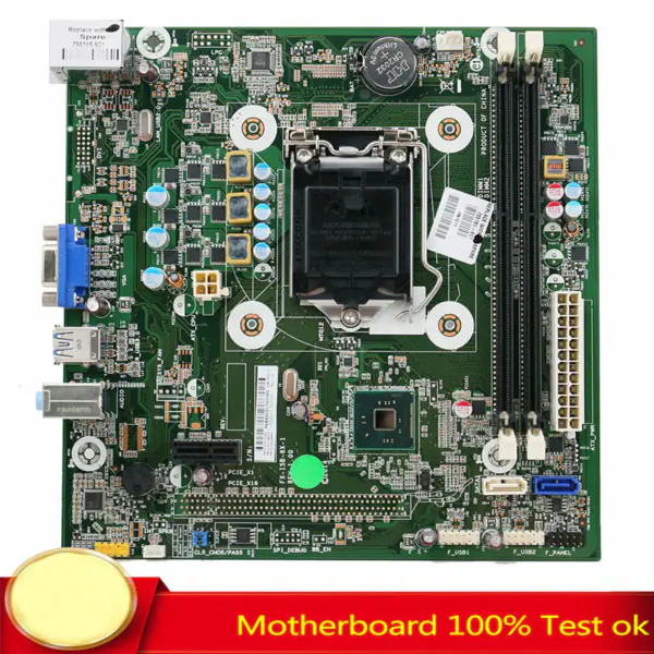 Placa de bază HP 754482-001 202 G2 FX-ISB-8X-1 H81