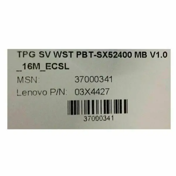 Placa de bază Lenovo 03X4427