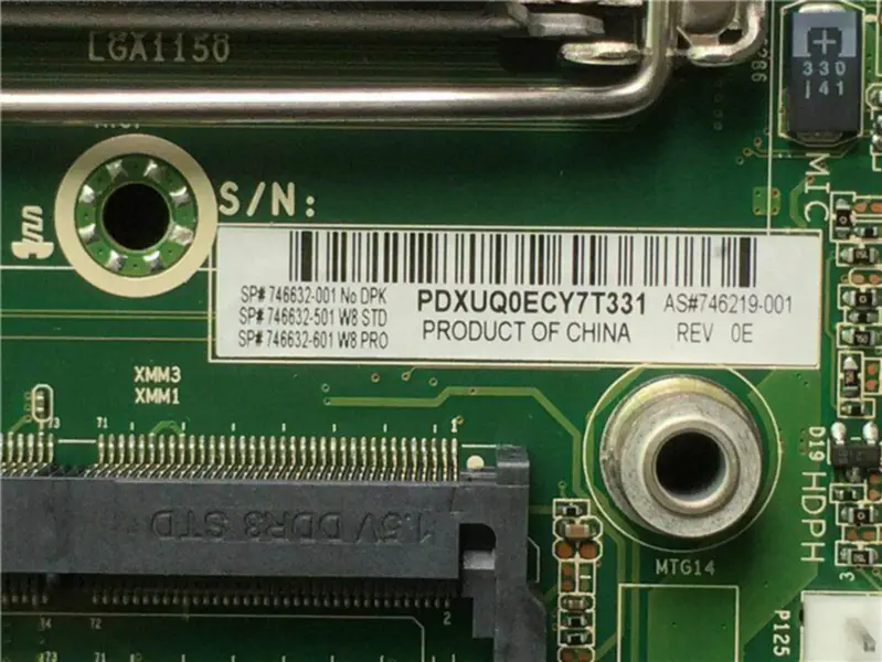 Placa de bază HP 746219-001