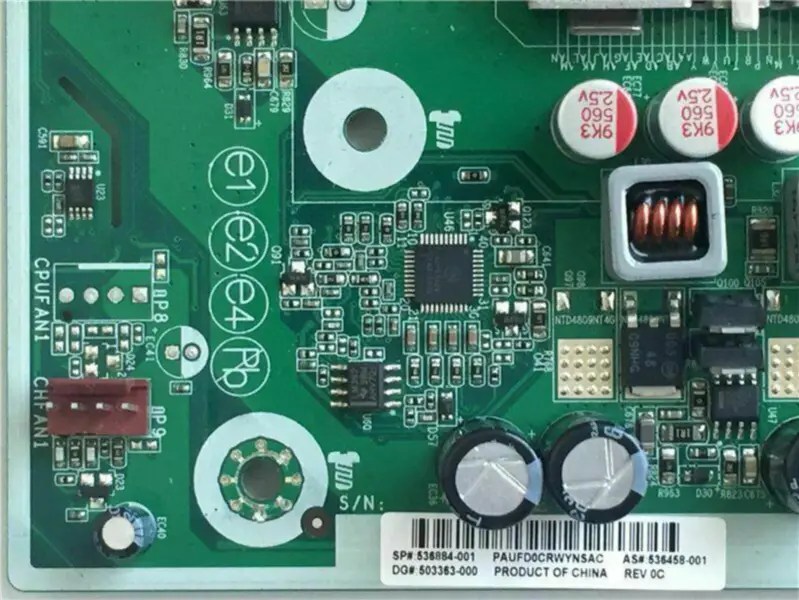 HP 536458-001 HP Compaq 8000 Elite 775 pin Q45 Placă de bază placă de bază