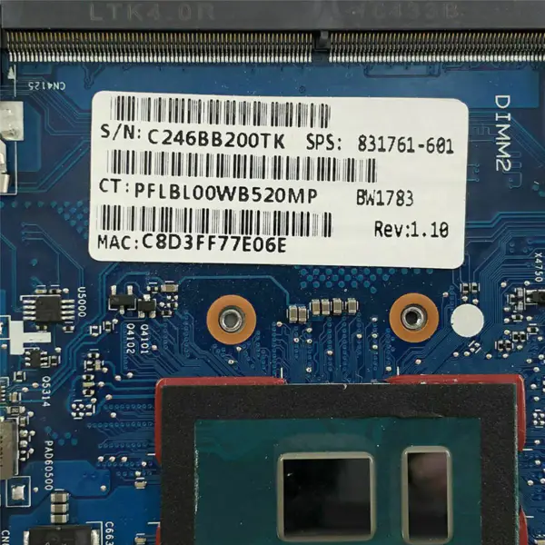 Placa de bază HP 831761-001