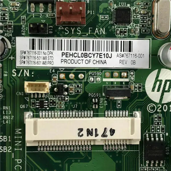 Placa de bază HP 767116-001