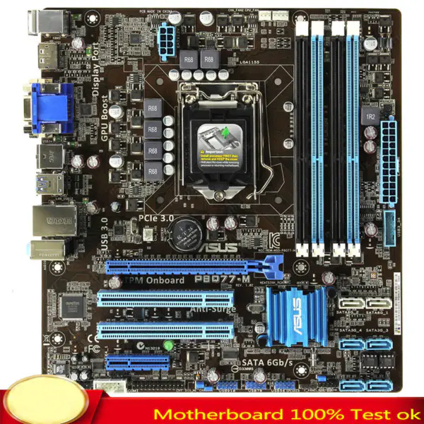 Placa de bază Asus P8Q77-M