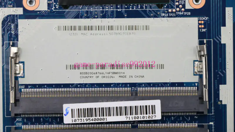 Placa de bază Lenovo 00HT660