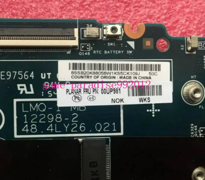 Placa de bază Lenovo 00UP981