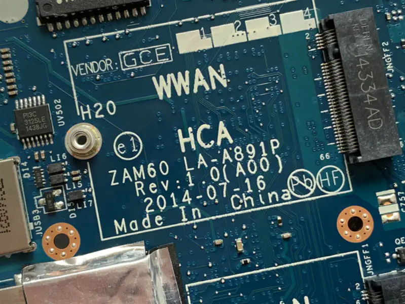 Placa de bază Dell 0FCJ49