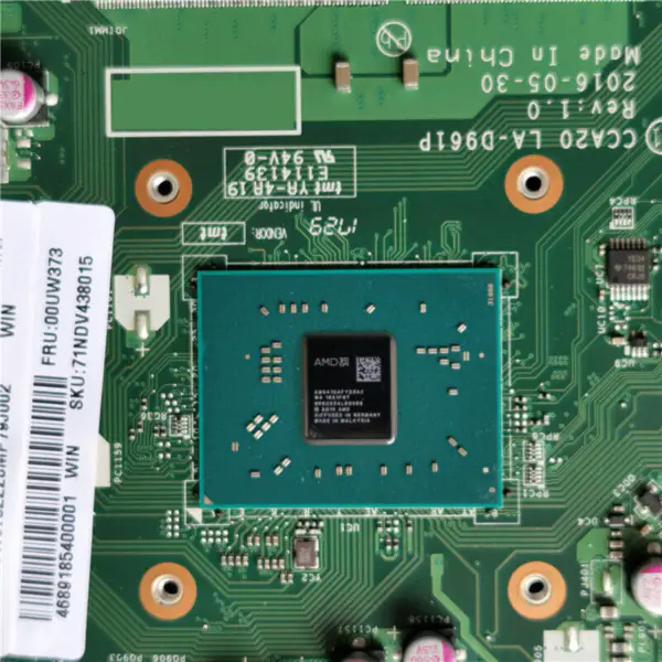 Placa de bază Lenovo 00UW373 LA-D961P