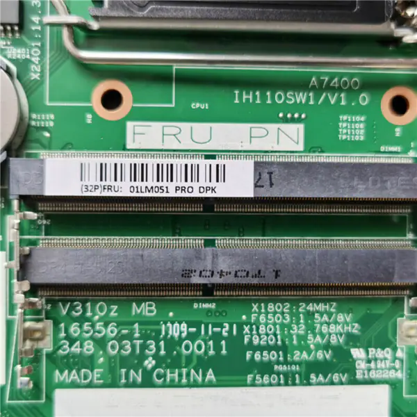 Placa de bază Lenovo 01LM051IH110SW1