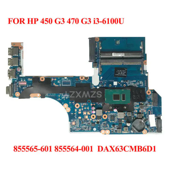Placa de bază HP 855565-601 855564-001 DAX63CMB6D1