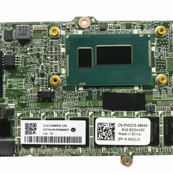 Placa de bază HP 0HP75V 0N8CJG N8CJG I7-4510U 0F6NVV F6NVV I7-4650U