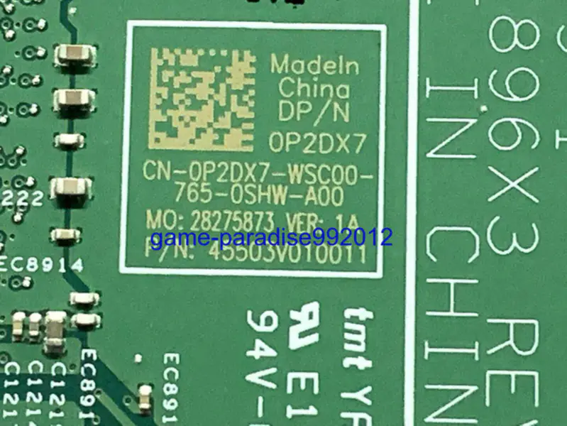 Placa de bază Dell 0P2DX7