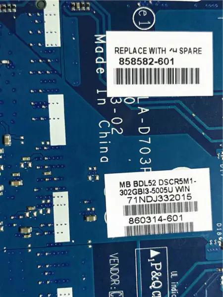 Placa de bază HP 858582-601