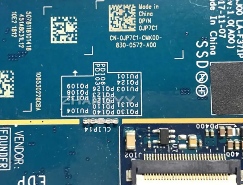 Placa de bază Dell 0JP7C1