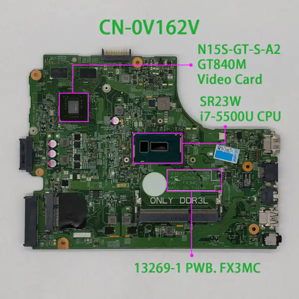 Placa de bază Dell 0V162V