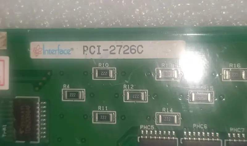 Interfață PCI-2726C DAQ card