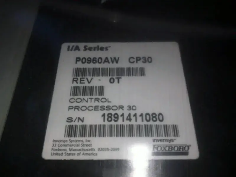 Seria I/A P0960AW