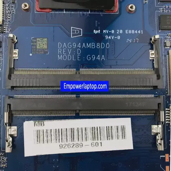 HP 255 G5 15-BA BDL51 LA-D711P 854962-001 854962-601 A8-7410 CPU Placa de baza laptop