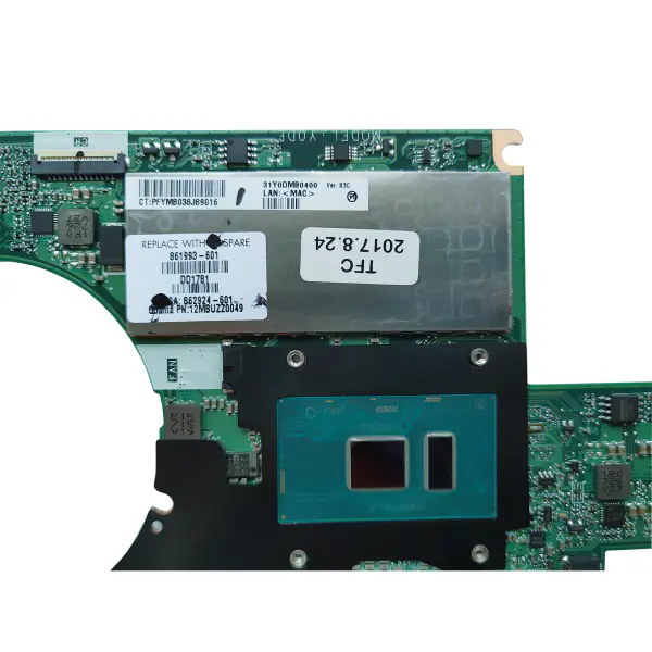 HP Spectre x360 861993-001 861993-501 861993-601 DAY0DEMBAB0 Placă de bază