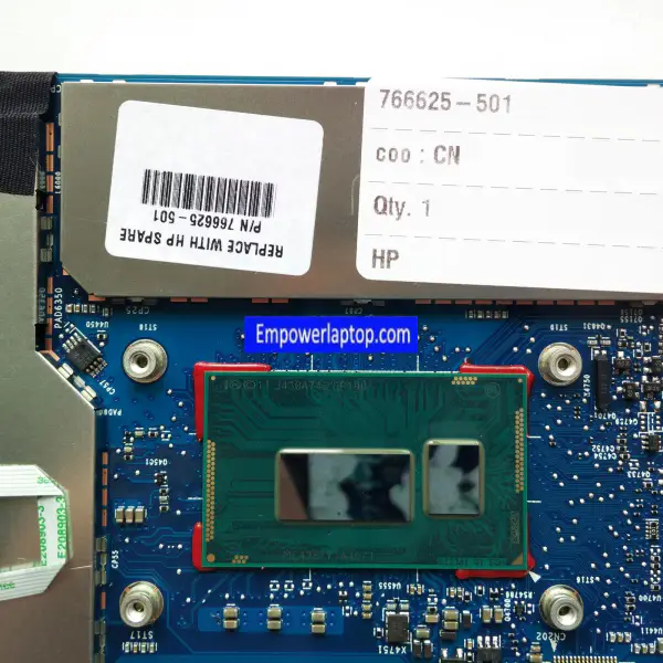 HP 766625-001 766625-601 i5-4302Y CPU 4GB 1.6GHz Placă de bază