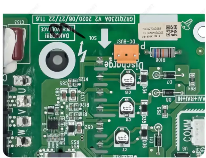 Gree Central Air Conditioner Control Board GMV-160WL/A ZQ1230C Circuit PCB 300027000068