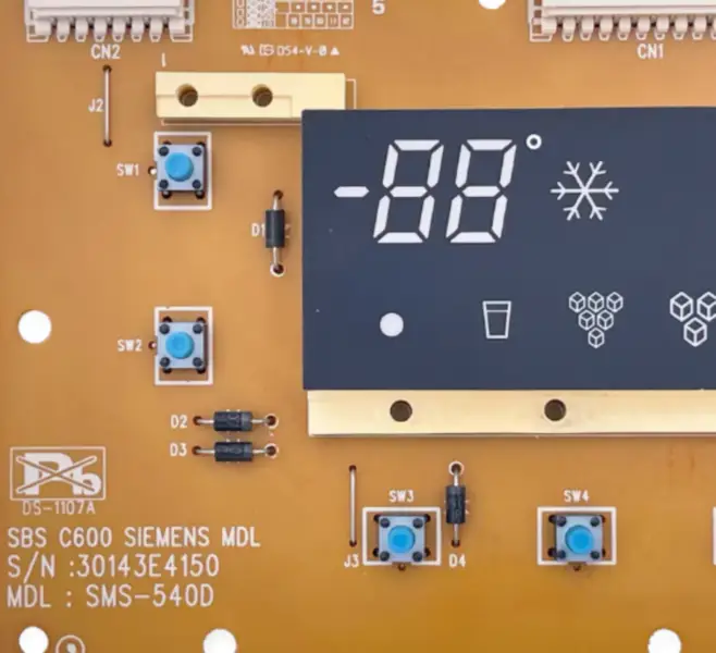 Placa de control a frigiderului Siemens 30143E4150