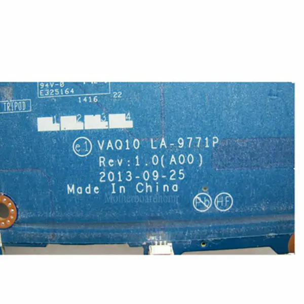 Placa de bază Dell DAG37AMB8D0LA-9771P LA-9771P