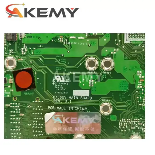 Placa de bază Asus X756UA X756UA ATX