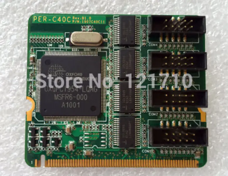 AAEON AAEON Mini PCI 4-port RS-232 Modul PER-C40C REV B1.0 1907C40C11 placă de bază industrială
