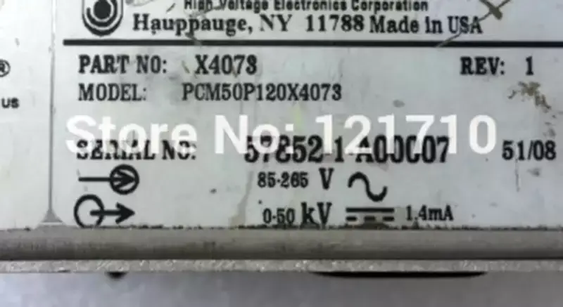 Spellman Spellman sursă de alimentare X4073 REV A PCM50P120X4073 placă de bază industrială