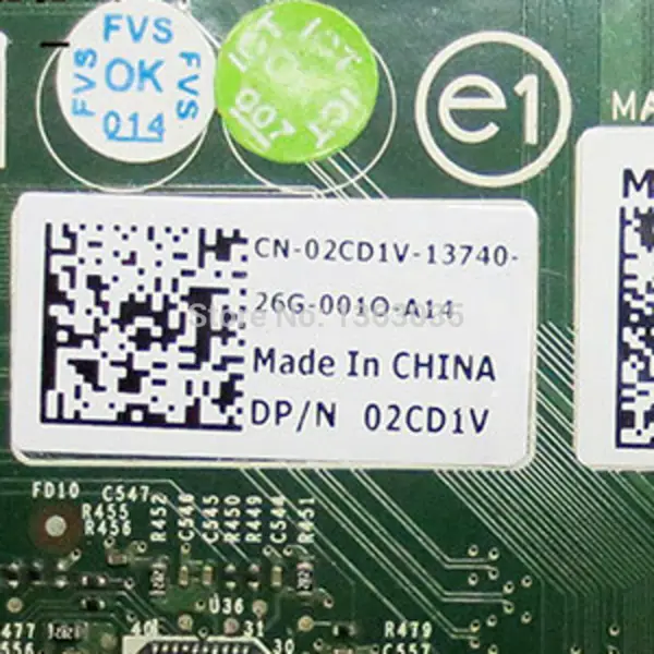 IBM 02CD1V 2CD1V CN-02CD1V placă de bază server pentru POWEREDGE T620
