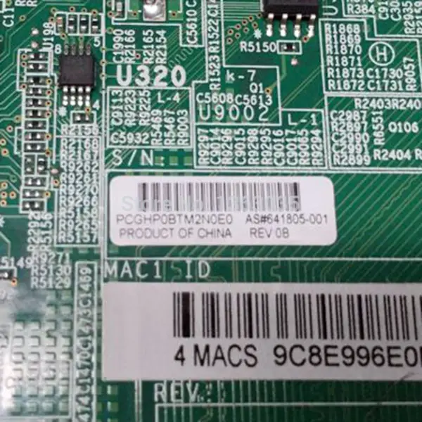 Placa de bază HP 641805-001