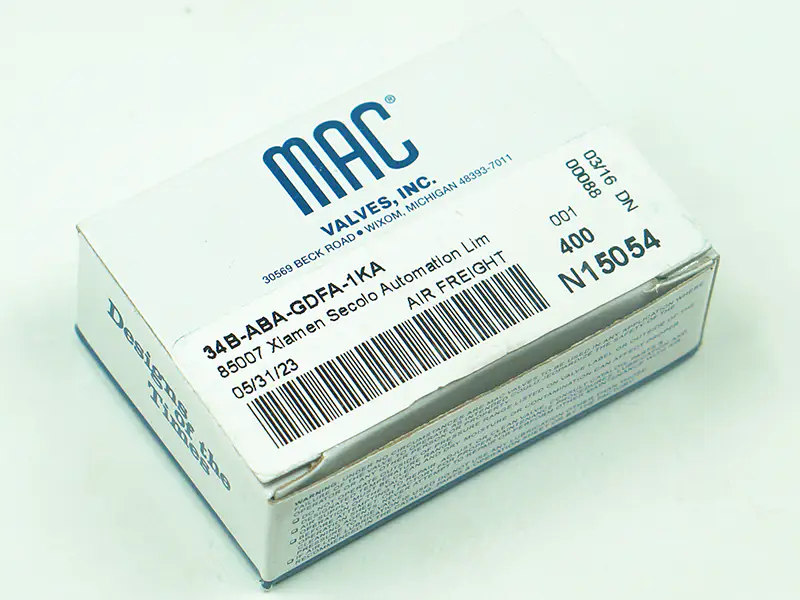 MAC 34B-ABA-GDFA-1KA Supapă electromagnetică