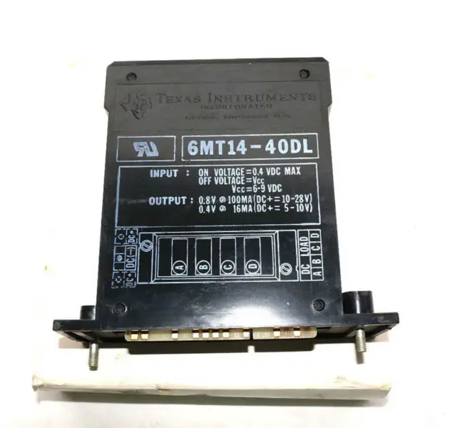 INSTRUMENTE TEXAS 6MT14-40DL