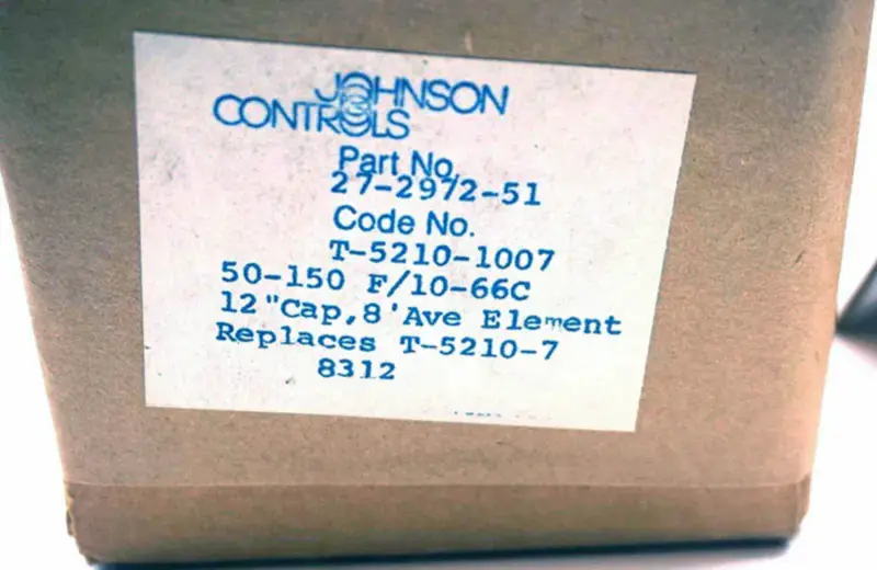 CONTROALE JOHNSON T-5210-1007