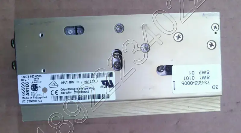 Sursă de alimentare ASTEC 73-553-0005 20V 2.7A