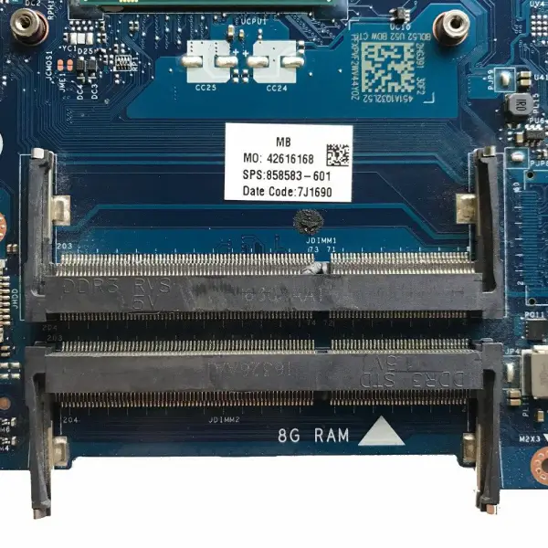 HP 858583-001 858583-501 858583-601 LA-D703P Placă de bază