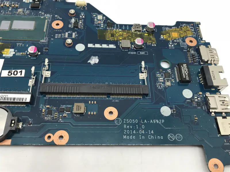 Placa de bază HP 760970-001 760970-501 LA-A992P