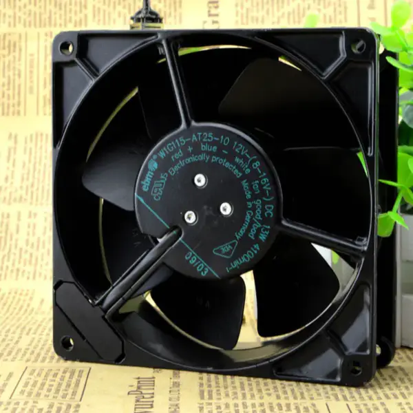 EBM W1G115-AT25-10 12V 13W 12738 13CM ventilator 3 fire