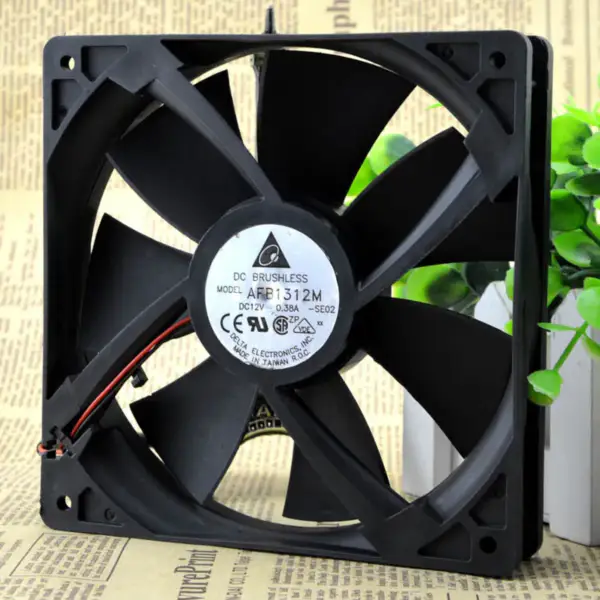 Delta 13525 AFB1312M 12V 0.38A ventilator 2P