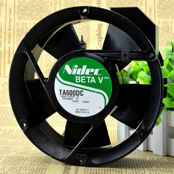 nidec TA600DC A33142-10 24V 0.55A 17CM 17050 ventilator