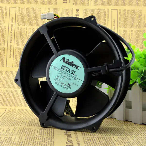 Ventilator NIDEC D17L-24PS3 01 24V 1.40A BKV301216/77