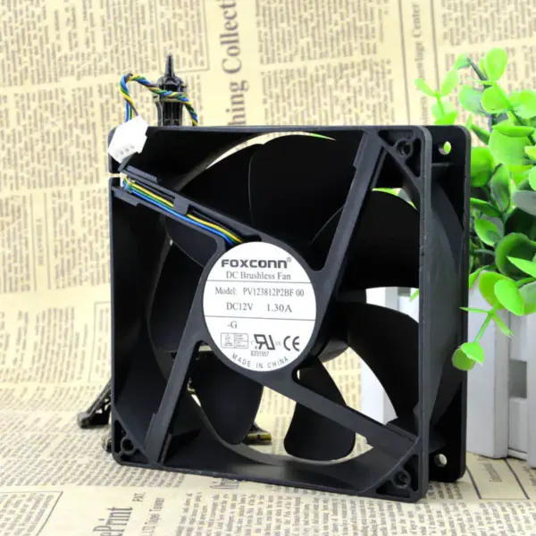 FOXCONN PV123812P2BF 00 12V 1.30A Ventilator HP ML150 G3