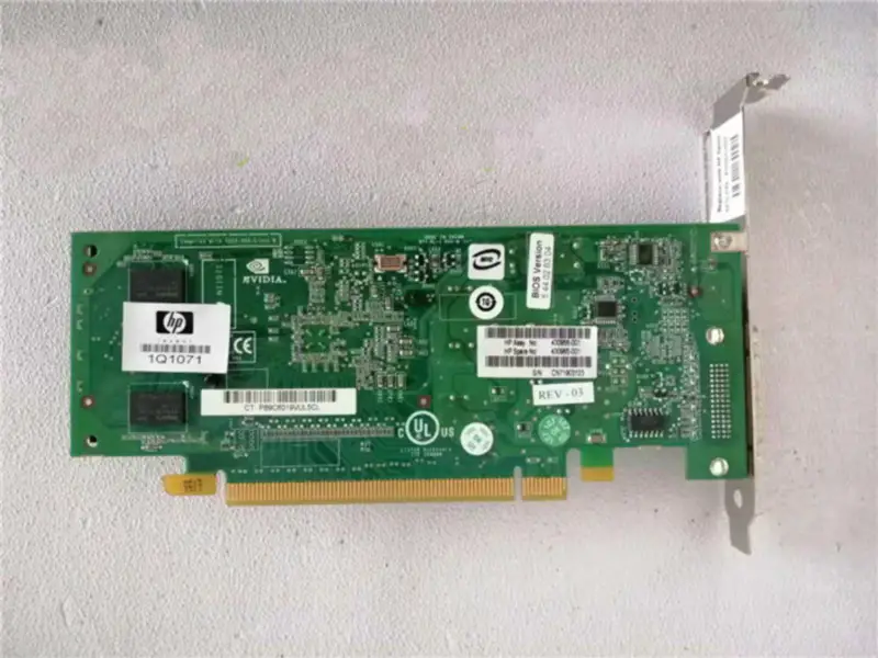 Placă grafică NVIDIA HP 430956-001 430965-001 NVS 128MB PCIe DVI