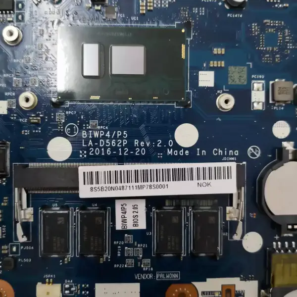 Lenovo 5B20M41058 BIWP4 P5 LA-D562P Ideapad 110-15ISK Placă de bază